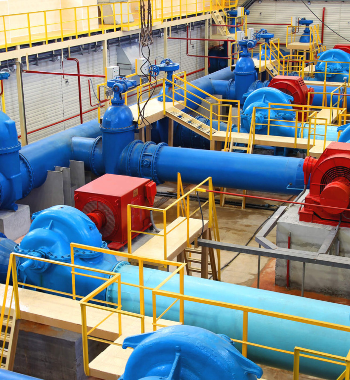Pumping stations